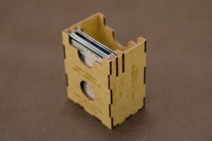 Insert do gry Brass: Lancashire (edycja deluxe) - 1 pojemnik na karty pomocy, karty z [!] oraz z miejscem do odłożenia kart na 3 /4 graczy - wersja HDF