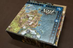 Insert do gry Blood Rage z dodatkami - Ułożenie elementów - wersja ze sklejki