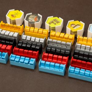Insert do gry Emberleaf - Komplet elementów wykonanych w technologi druku 3D