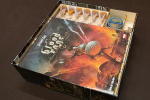 Insert do gry Blood Rage z dodatkami - Ułożenie elementów - wersja ze sklejki