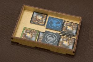 Insert do gry Blood Rage z dodatkami - 1 pojemnik na żetony Plądrowania - wersja HDF