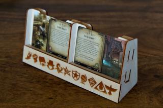 Podstawka na talię tajemnic i talię aktów